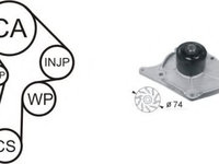 Set pompa apa + curea dintata NISSAN MICRA III (K12) (2003 - 2010) AIRTEX WPK-174601 piesa NOUA