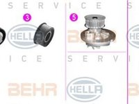 Set pompa apa + curea dintata OPEL ASTRA F CLASSIC limuzina HELLA 8MP 376 806-851