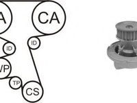 Set pompa apa + curea dintata OPEL ZAFIRA A (F75_) (1999 - 2005) AIRTEX WPK-164201