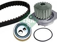 Set pompa apa + curea dintata PEUGEOT 106 I (1A, 1C) (1991 - 1996) INA 530 0252 30 piesa NOUA