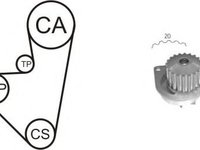 Set pompa apa + curea dintata PEUGEOT 106 II (1) (1996 - 2016) AIRTEX WPK-141901 piesa NOUA