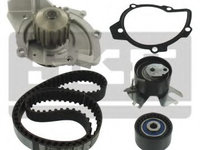 Set pompa apa + curea dintata PEUGEOT 407 cupe (6C_) (2005 - 2020) SKF VKMC 03205