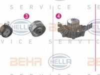 Set pompa apa + curea dintata PEUGEOT 407 cupe 6C HELLA 8MP 376 804-871