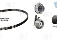 Set pompa apa + curea dintata SAAB 9-5 limuzina (YS3E), SAAB 9-5 combi (YS3E), OPEL VECTRA C - OPTIBELT KT 1400 W1