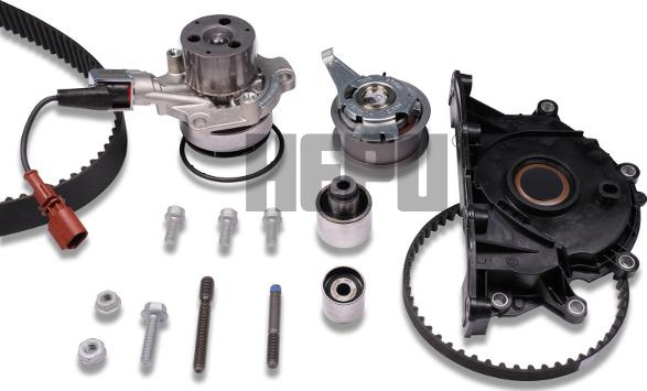 Set pompa apa curea dintata Set de distributie curea intinzator pompa de apa se potrivește. AUDI A1 A3 A4 ALLROAD B8 A4 ALLRO SEAT LEON ST (5F8), Estate Van, 01.2013 - Hepu PK06691