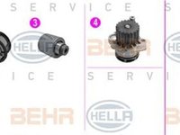 Set pompa apa + curea dintata SKODA SUPERB 3U4 HELLA 8MP 376 802-861