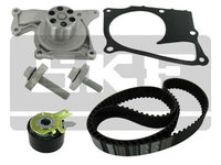 Set pompa apa curea dintata VKMC 06134-3 SKF pentru Renault Gran Renault Megane Renault Modus Renault Twingo Dacia Duster Nissan Cube Renault ScEnic Renault Grand Dacia Sandero Dacia Logan Nissan Dualis Nissan Qashqai Nissan Note Renault Clio Renault