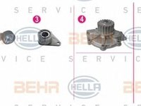 Set pompa apa + curea dintata VOLVO V40 hatchback HELLA 8MP 376 814-811