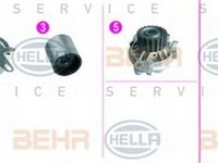 Set pompa apa + curea dintata VW CRAFTER 30-50 platou sasiu 2F HELLA 8MP 376 817-851