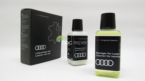 Set produse intretinere piele Audi Original