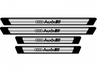Set Protectie Praguri Sticker Crom Audi