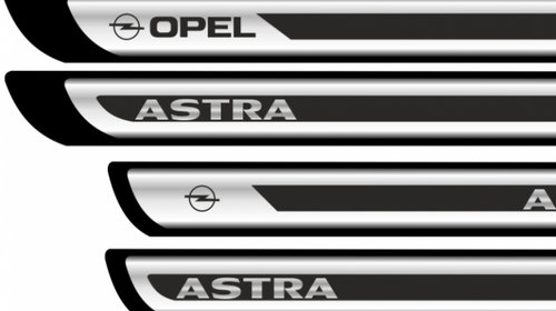 Set Protectie Praguri Sticker Crom Opel Astra