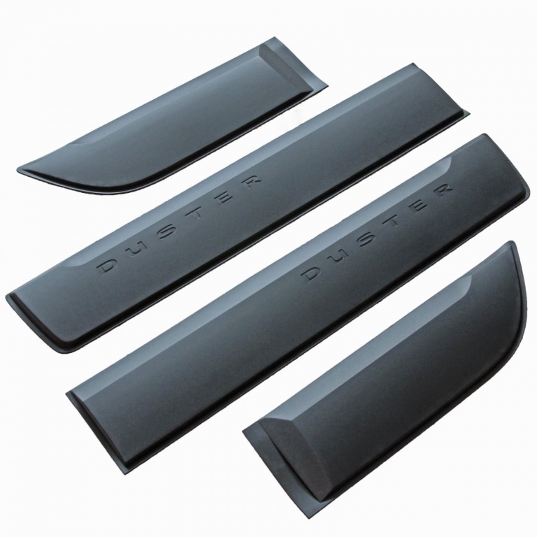 WANGAIDCE Paracolpi Portiere Per Dacia Duster II 2018-2021 - Set 4 Pezzi In PVC Antigraffio