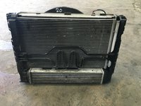 Set radiatoare BMW X1,2012 cu ventilator, radiator apa, radiator clima, intercooler, 2.0 diesel