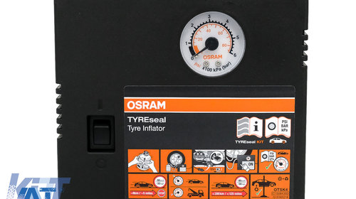 Set reparatie pneuri OSRAM TYREseal KIT OTSK4