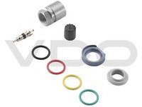 Set reparatie, senzor roata (sist.control presiune pneu) RENAULT LAGUNA III Grandtour (KT0/1) (2007 - 2016) VDO S180084500A piesa NOUA