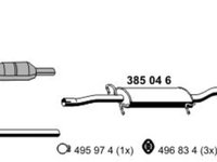 Set reparatie stabilizator cabina sofer 040 568 1 SAMPA