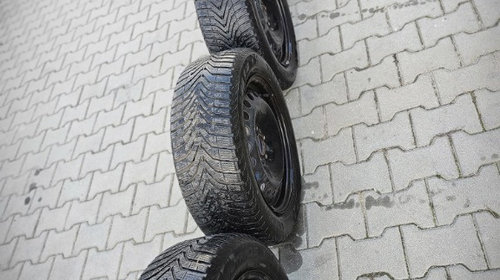 Set roti complet jante+anvelope WREDESTEIN 205/55R16 M+S SNOWTRACS