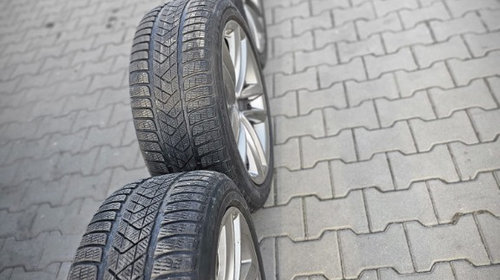 Set roti jante+anvelope PIRELLI SOTTOZERO 3 RUN FLAT M+S 245/45R19 BMW