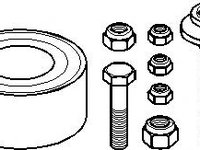 Set rulment roata AUDI 500 (44, 44Q, C3), AUDI 100 limuzina (4A, C4), AUDI 5000 combi (44, 44Q, C3) - TOPRAN 103 691