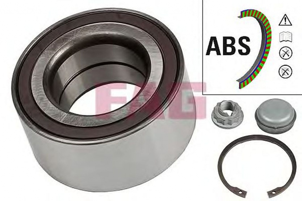 Roulement FAG 713 6679 60 Remplacement FAG Kit De Roulements De Roue 713 6679 60 Jeu Roulements FAG 713 6679 60