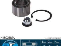 Set rulment roata RENAULT MASTER II platforma / podwozie ED/HD/UD Producator BTA H1R025BTA