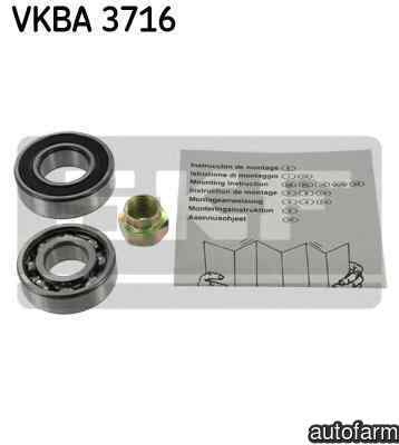 Set rulment roata SUZUKI SWIFT II hatchback EA MA SKF VKBA 3716