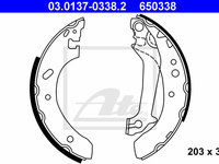 Set saboti frana 03 0137-0338 2 ATE pentru Ford Escort Ford Courier Ford Fiesta