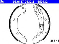 Set saboti frana 03 0137-0432 2 ATE pentru Peugeot Boxer Fiat Ducato CitroEn Jumper CitroEn Relay