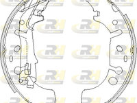 Set saboti frana 4192 00 ROADHOUSE pentru Opel Corsa Fiat Punto Fiat Fiorino Fiat Qubo CitroEn Nemo Fiat Linea Peugeot Bipper Fiat 500