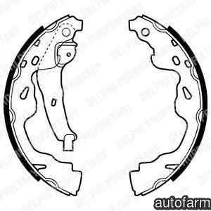 Set saboti frana CITROËN C1 (PM_, PN_) DELPHI