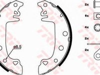 Set saboti frana CITROEN C15 VD- TRW GS8315