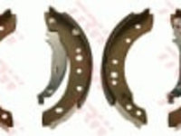 Set saboti frana CITROEN SAXO XSARA ZX DACIA LOGAN PEUGEOT 106 II 206 206+ 206 CC 206 SW 306 RENAULT CLIO I CLIO II LAGUNA I LOGAN I THALIA I THALIA II TWINGO I 1.0-2.2D 03.91- TRW GS8729