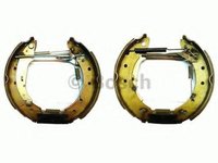 Set saboti frana Citroen XSARA (N1), Citroen XSARA cupe (N0), PEUGEOT 206 hatchback (2A/C) - BOSCH 0 204 114 605