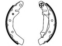 Set saboti frana DAEWOO MATIZ (KLYA), CHEVROLET Spark (M200, M250), CHEVROLET SPARK - TEXTAR 91054000