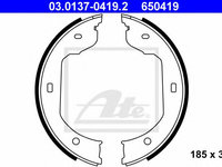 Set saboti frana de mana BMW X6 (F16, F86) (2014 - 2016) ATE 03.0137-0419.2