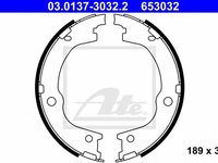 Set saboti frana de mana HYUNDAI SANTA FÉ II (CM) (2005 - 2016) ATE 03.0137-3032.2