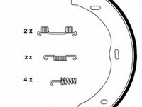 Set saboti frana de mana MERCEDES VITO bus (W639) (2003 - 2016) Textar 91061900