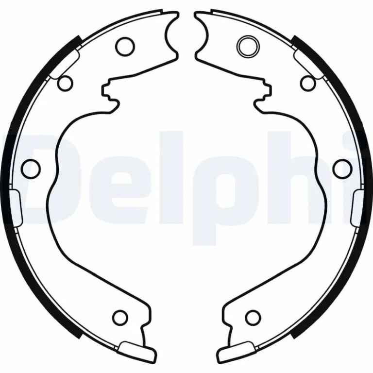Set saboti frana Delphi ISUZU TROOPER II autoturism de teren, deschis (UB) 1991-1998 - LS2137