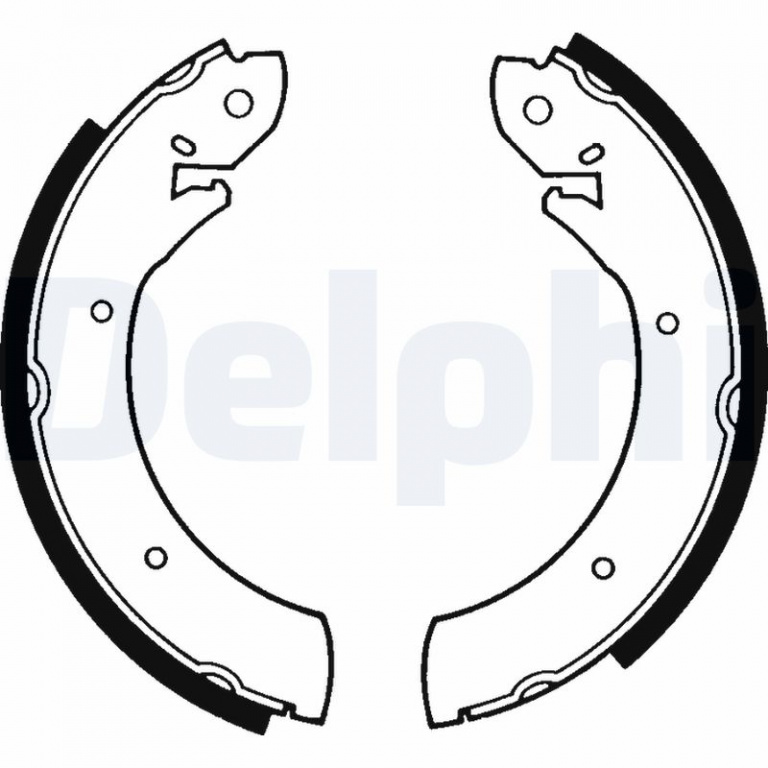 Set saboti frana DELPHI LS1179 model SSANGYONG REXTON / REXTON II (GAB_) 2002 2003 2004 2005 2006 2007