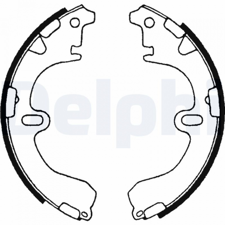Set saboti frana DELPHI LS1315 compatibil cu TOYOT