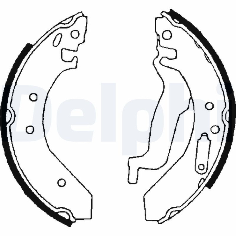 Set saboti frana DELPHI LS1645