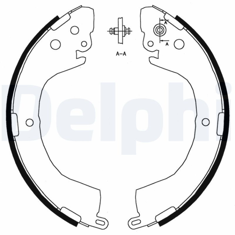 Set saboti frana DELPHI LS1826