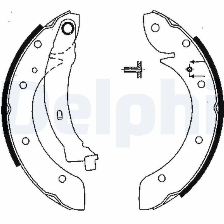 Set saboti frana DELPHI LS1838
