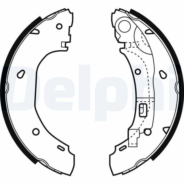 Set saboti frana DELPHI LS1925