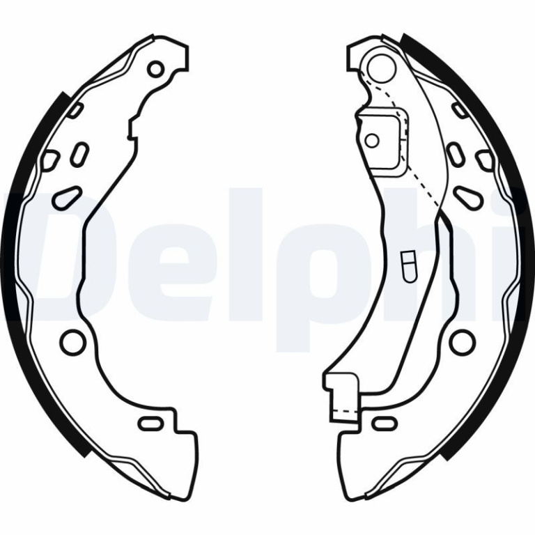 Set saboti frana DELPHI LS1929