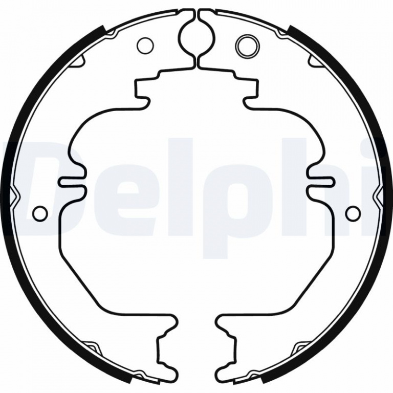 Set saboti frana DELPHI LS2132 model LEXUS LX (UZJ100) 1998 1999 2000 2001 2002 2003 2004 2005 2006 2007 2008