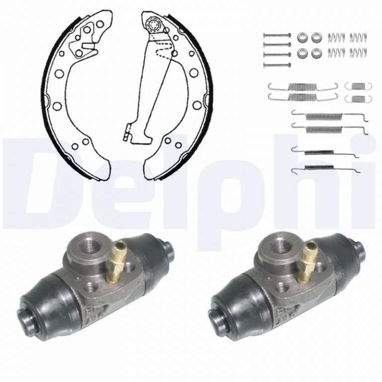 Set saboti frana Delphi SEAT Mii (KF1, KE1) 2011-2025 - KP850