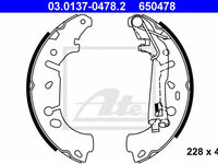 Set saboti frana FIAT GRANDE PUNTO (199) (2005 - 2020) ATE 03.0137-0478.2