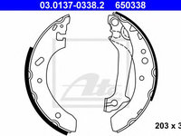 Set saboti frana FORD COURIER caroserie (J5_, J3_) (1996 - 2016) ATE 03.0137-0338.2